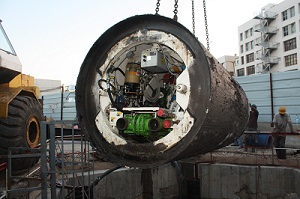 Sewage Delivery Pipes  Tel Aviv Israel